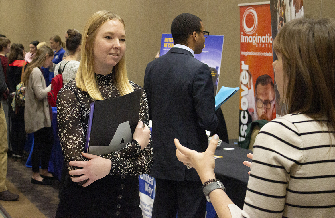 AAF Toledo members at an event